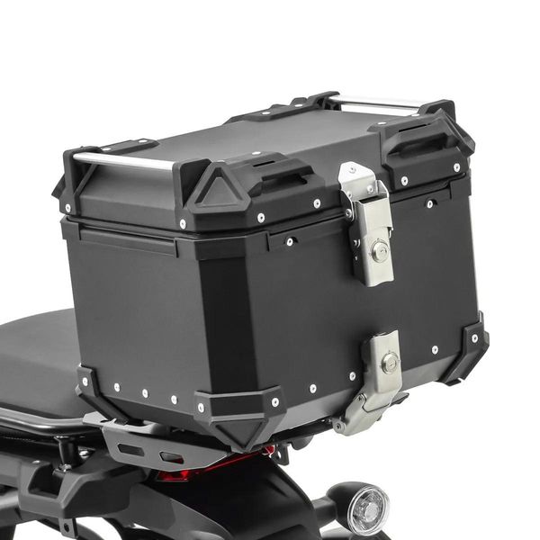 Bauletto Moto Alluminio Bagtecs XB35 Alluminio Universale 35 Litri Nero-image
