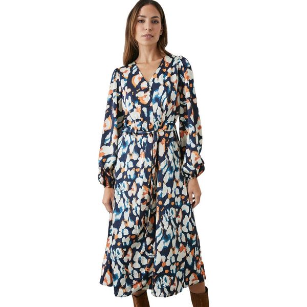 Principles - Abito Midi Con Bottoni Per Donna DH6442 (38 It) (Blu Navy)-image