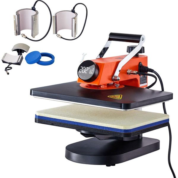 Stampa Di Calore Macchina 12X15 Pollici 6In1 Sublimazione Trasferimento T-Shirt-image