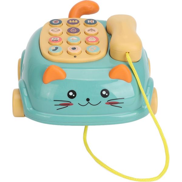 Telefono Giocattolo Per Bambini Simulato Studio Del Linguaggio Educativo Chiaro Qualità Del Suono Musica Musica-image