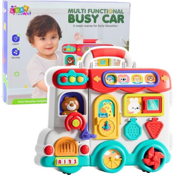 Auto Interattiva Per L'apprendimento Con Luci E Suoni Colorati-image