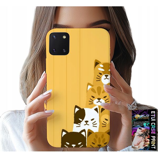 Custodia Per Samsung Galaxy A81 - Love Cat, Disegni Con Gatti, Custodia + Vetro-image