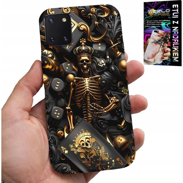 Custodia Per Samsung Galaxy A81 - Re Del Poker Ace Disegni Per Uomini + Vetro-image