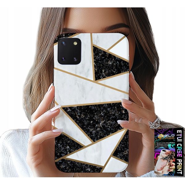 Custodia Per Samsung Galaxy A81 - Elegante Design Alla Moda + Vetro-image