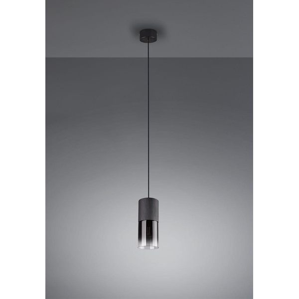 Trio-Leuchten Lampada A Sospensione Robin Dh 10X150 Cm Nero Lampada A Sospensione-image