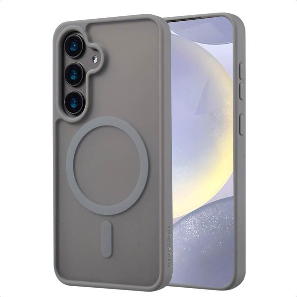 Samsung Galaxy S24 Cover - Plastica - Custodia Rigida/Copertura Posteriore Imoshion - Grigio-image