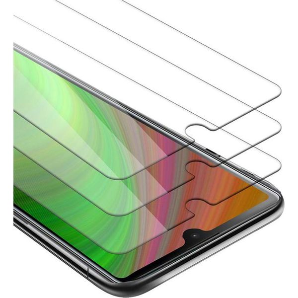 Cadorabo 3X Pellicola Blindata Per Sony Xperia L4 Pellicola Protettiva In Bianco Vetro Protettivo Temperato Per Schermo-image