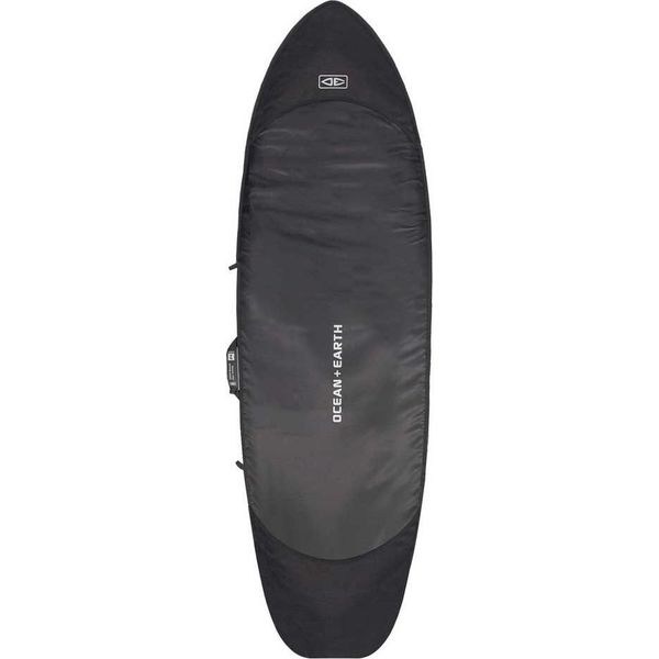 Ocean & Earth Double Cor_X Fish Shortboard 6´0´ Surfbrett-HüLle Schwarz Schwarz Taglia Unica-image