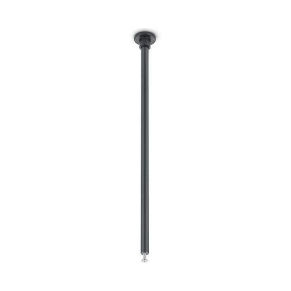 Trio Leuchten Sospensione A Soffitto Duoline Per Binari 25 Cm Nero Opaco-image