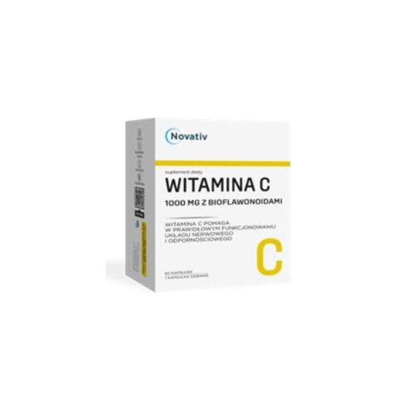 Novativ Vitamina C 1000 Mg Con Bioflavonoidi, 60 Capsule-image