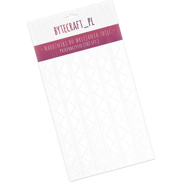 Angoli Fotografici Trasparenti X102 Per Album E Scrapbooking-image