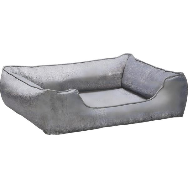 Letto Per Cani Beeztees Ortho Mua Grigio Chiaro, Dimensioni: 105 X 85 Cm-image