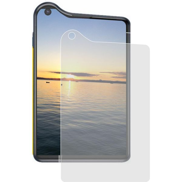 3X Pellicola Protettiva Per Xiaomi Qin K25 Cristallino, Antibatterico-image
