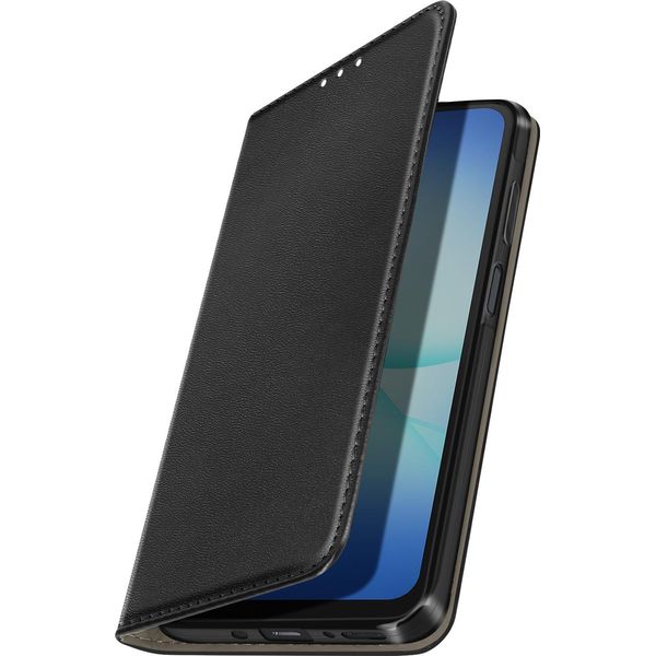 Avizar, Custodia Flip Galaxy A17 Magnetica Con Portacarte E Supporto, Nero-image
