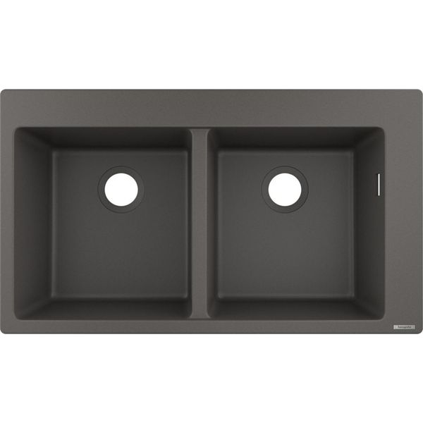 Hansgrohe Lavello Da Incasso 370/370 S510-F770 Grigio Pietra-image