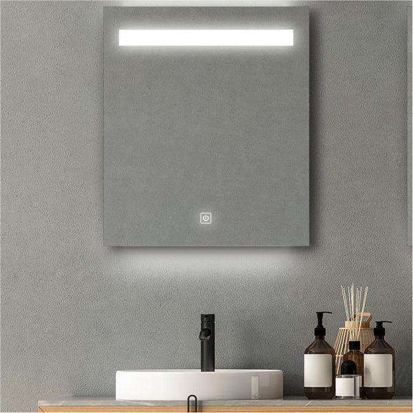 Specchio Rettangolare Led L60/80Cm Con Dimmer Nova Lux-image