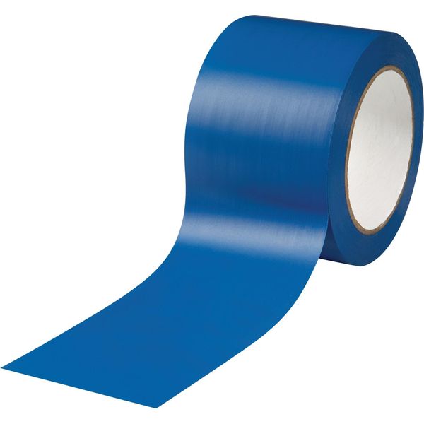 Nastro Segnaletico Per Pavimenti Easy Tape Pvc Blu L.33M W.75Mm Rl.Rocol-image