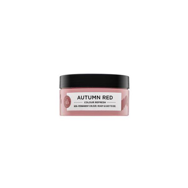 Maria Nila Colour Refresh Maschera Nutriente Con Pigmenti Colorati Per Ravvivare Le Tonalità Rosse Autumn Red 100 Ml-image
