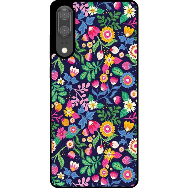 Smartphonica Custodia Per Telefono Adatta A Huawei P20 Con Stampa Floreale - Tpu Cover Posteriore Design Floreale-image