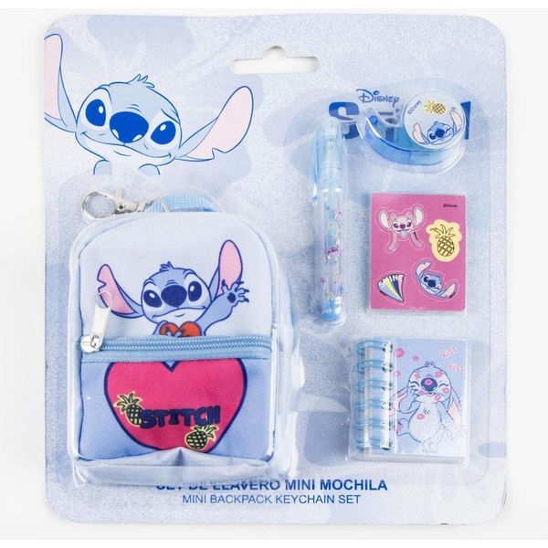 Plecak Cerd - Disney Stitch Mini Backpack Set - Akcesoria Szkolne Premium-image