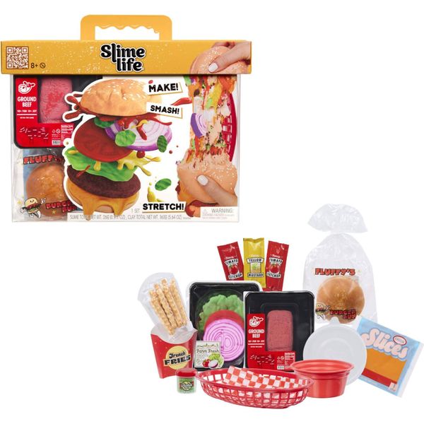 Little Tikes Creative Chefs Set Cheeseburger/Patatine Fritte Multicolore Taglia Unica-image