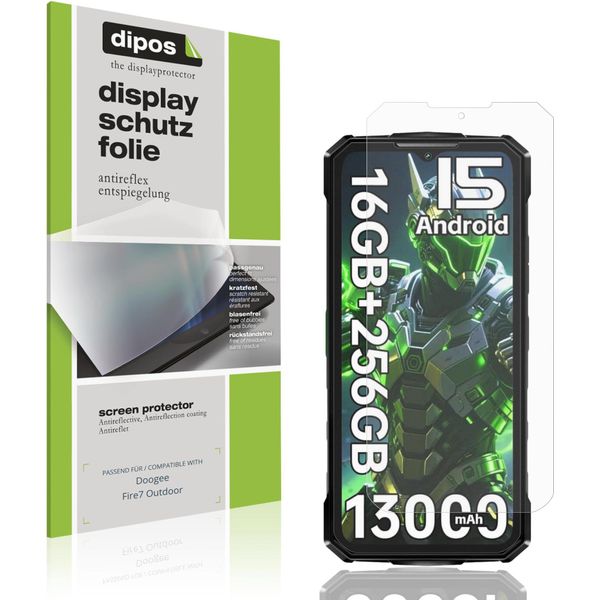 4X Pellicola Protettiva Per Doogee Fire7 Outdoor Protezione Schermo Antiriflesso Dipos-image
