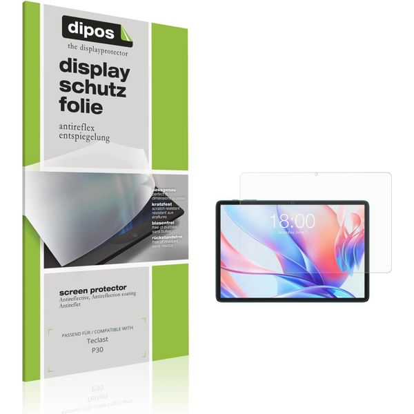 2X Pellicola Protettiva Per Teclast P30 Protezione Schermo Antiriflesso Dipos-image