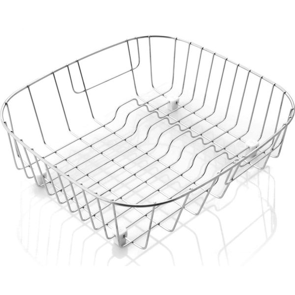Cestello Per Piatti 32 X 35 X 11 Cm, Cestello Scolapiatti In Acciaio Inox, Scolapiatti-image
