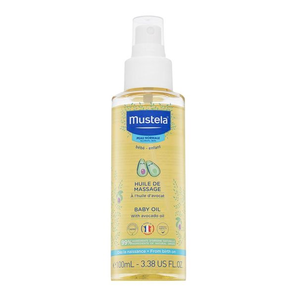 Mustela Olio Da Massaggio Per Bambini, 100 Ml-image