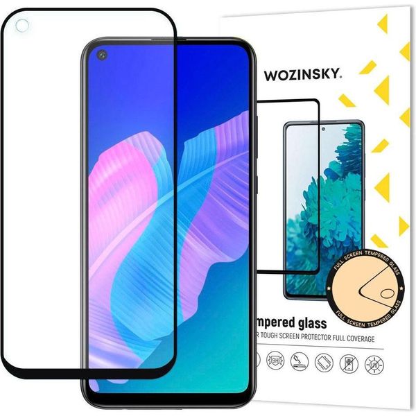 Wozinsky Super Tough Full Glue Vetro Temperato A Tutto Schermo Con Cornice Amica Del Caso Samsung Galaxy A03/A03S Nero-image