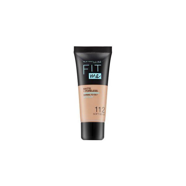 Maybelline Fit Me! Foundation Matte + Poreless 112 Soft Beige Trucco Liquido Opacizzante 30 Ml-image