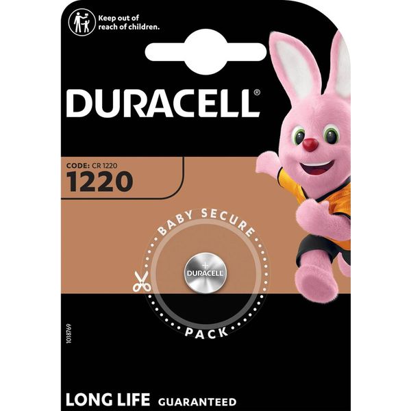 Duracell Electronics Knopfzelle Al Litio CR1220 3 V (1° Blister)-image