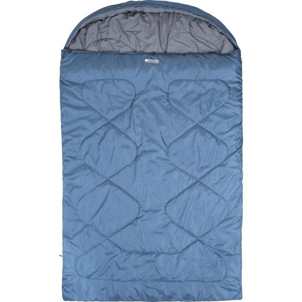 Mountain Warehouse - Sacco A Pelo "Summit 250"", Matrimoniale MW3794 (Taglia Unica) (Grigio Scuro)"-image