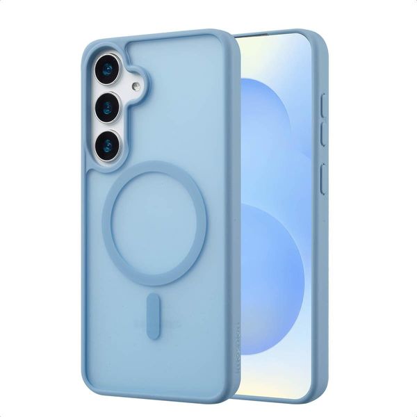 Custodia Samsung Galaxy S25 - Plastica - Custodia Rigida/Cover Imoshion - Blu Chiaro-image