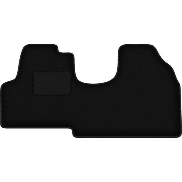 Wielganizator Tappetini Auto Velours Anteriori Adatto Per Citroen Jumpy I (1994-2006, Furgone) Neri, Set 2 Pz, Con Fissaggi-image