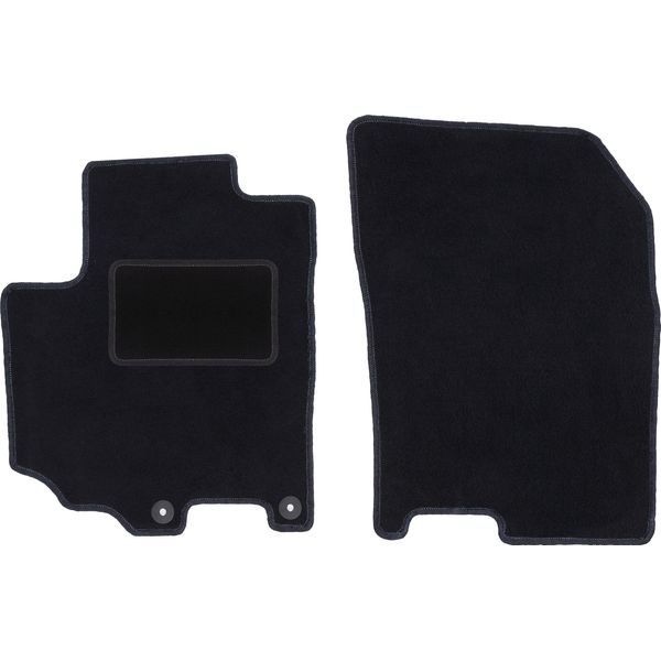 Wielganizator Tappetini Auto Velours Anteriori Adatto Per Suzuki Vitara Iii (2015-, Crossover) Neri, Set 2 Pz, Con Fissaggi-image