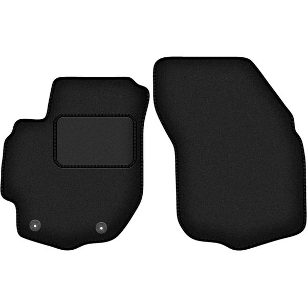 Wielganizator Tappetini Auto Velours Anteriori Adatto Per Suzuki Liana Fl (2005-2008, Hatchback, Berlina) Neri, Set 2 Pz, Con Fissaggi-image