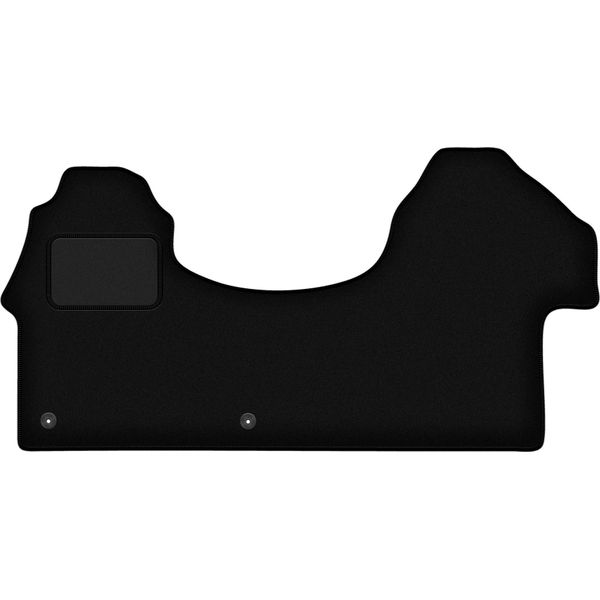 Wielganizator Tappetini Auto Velours Anteriori Adatto Per Mercedes Sprinter Iii (2016-, Furgone) Neri, Set 2 Pz, Con Fissaggi-image