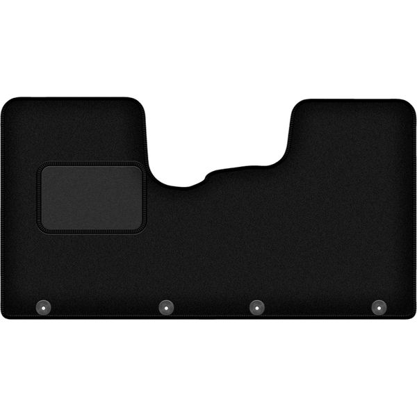 Wielganizator Tappetini Auto Velours Anteriori Adatto Per Opel Vivaro Ii (2014-2019, Furgone) Neri, Set 2 Pz, Con Fissaggi-image