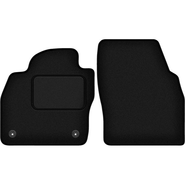 Wielganizator Tappetini Auto Velours Anteriori Adatto Per Seat Ibiza V (2017-, Hatchback) Neri, Set 2 Pz, Con Fissaggi-image