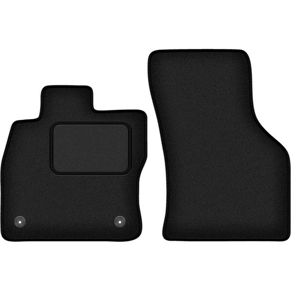 Wielganizator Tappetini Auto Velours Anteriori Adatto Per Cupra Formentor (2020-, Suv) Neri, Set 2 Pz, Con Fissaggi-image
