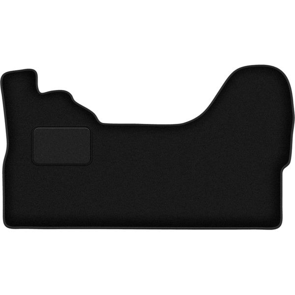 Wielganizator Tappetini Auto Velours Anteriori Adatto Per Iveco Daily Iii (1999-2006, Furgone) Neri, Set 2 Pz, Con Fissaggi-image
