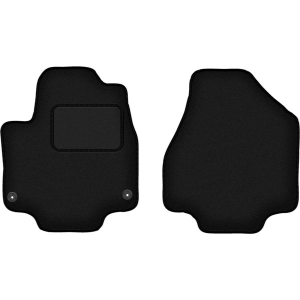 Wielganizator Tappetini Auto Velours Anteriori Adatto Per Chrysler Pacifica Ii (2017-, 5 Posti) Neri, Set 2 Pz, Con Fissaggi-image