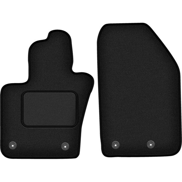 Wielganizator Tappetini Auto Velours Anteriori Adatto Per Alfa Romeo Tonale 965 (2022-, Suv) Neri, Set 2 Pz, Con Fissaggi-image