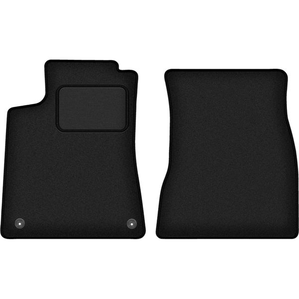 Wielganizator Tappetini Auto Velours Anteriori Adatto Per Mercedes Gla H247 (2019-, Crossover) Neri, Set 2 Pz, Con Fissaggi-image