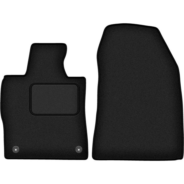 Wielganizator Tappetini Auto Velours Anteriori Adatto Per Opel Astra Vi (2021-, Hb/Station Wagon) Neri, Set 2 Pz, Con Fissaggi-image
