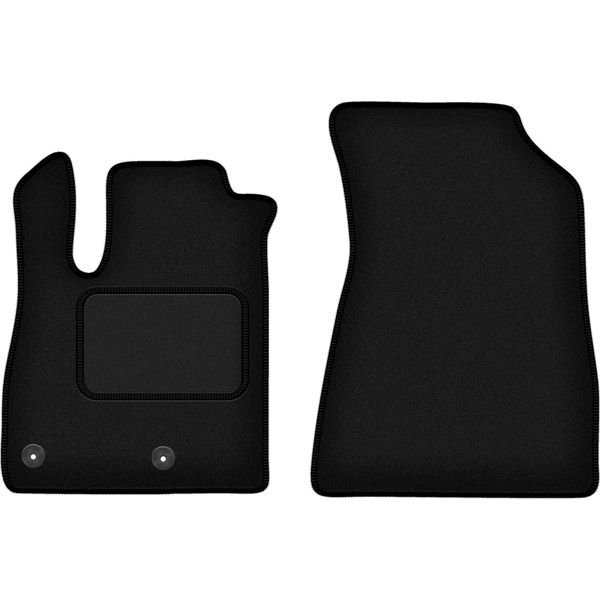 Wielganizator Tappetini Auto Velours Anteriori Adatto Per Renault Austral (2022-, Suv) Neri, Set 2 Pz, Con Fissaggi-image