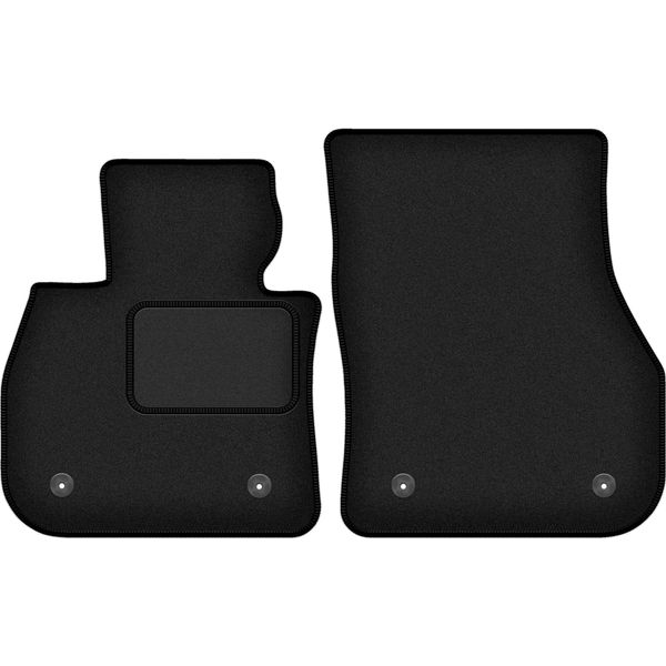 Wielganizator Tappetini Auto Velours Anteriori Adatto Per Mini Countryman Iii (2023-, Crossover) Neri, Set 2 Pz, Con Fissaggi-image