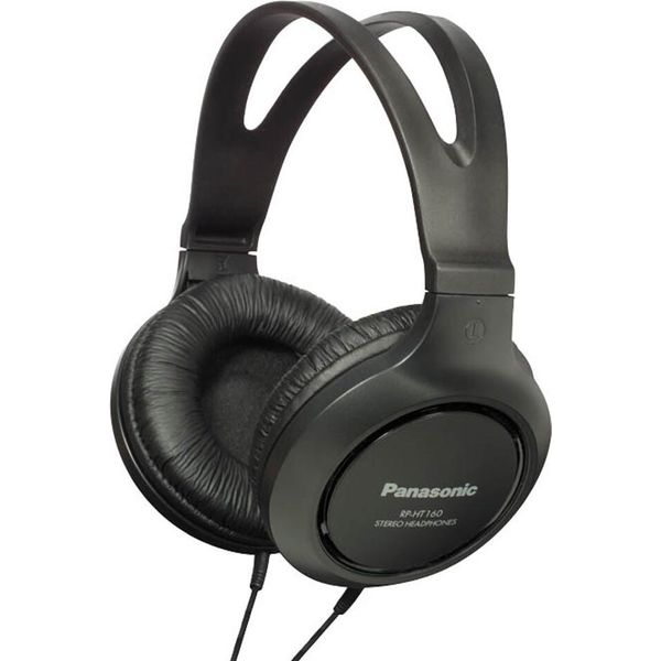 Panasonic RP-HT161E-K - KopfhöRer - OhrumschließEnd - Kabelgebunden - 3,5 Mm Stecker - Schwarz-image