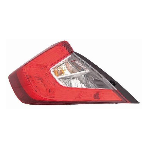 Abakus 117-1923L-LD-AE - Oe 33550 Tex Y01 Fanale Posteriore Sinistro, Parte Esterna Per Civic X-image